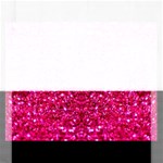 Hot Pink Glitter Jigsaw Puzzle (Rectangular)