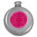 Hot Pink Glitter Hip Flask (5 oz)