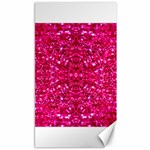 Hot Pink Glitter Canvas 40  x 72 