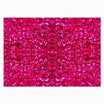 Hot Pink Glitter Large Glasses Cloth