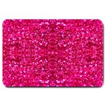 Hot Pink Glitter Large Doormat