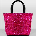 Hot Pink Glitter Bucket Bag