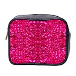 Hot Pink Glitter Mini Toiletries Bag (Two Sides)