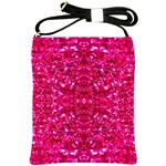 Hot Pink Glitter Shoulder Sling Bag