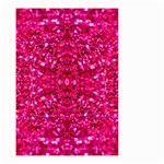 Hot Pink Glitter Small Garden Flag (Two Sides)