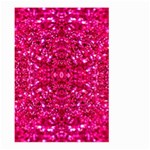 Hot Pink Glitter Large Garden Flag (Two Sides)