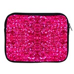 Hot Pink Glitter Apple iPad Zipper Case