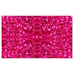 Hot Pink Glitter Samsung Note 4 Hardshell Back Case