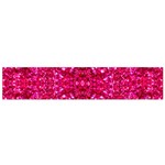 Hot Pink Glitter Flano Scarf (Small)