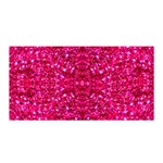 Hot Pink Glitter Satin Wrap