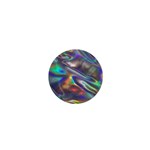 holographic 1  Mini Button