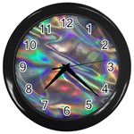 holographic Wall Clock (Black)