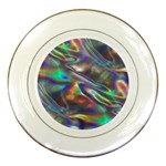 holographic Porcelain Plate