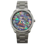 holographic Sport Metal Watch