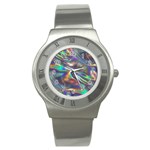 holographic Stainless Steel Watch