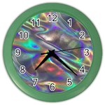 holographic Color Wall Clock