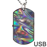 holographic Dog Tag USB Flash (One Side)