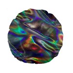 holographic Standard 15  Premium Round Cushion 