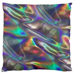 holographic Large Flano Cushion Case (Two Sides)