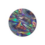 holographic Rubber Round Coaster (4 pack)