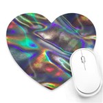 holographic Heart Mousepad