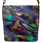 holographic Flap Closure Messenger Bag (S)