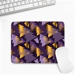 purple christmas trees Small Mousepad