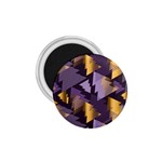 purple christmas trees 1.75  Magnet