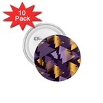 purple christmas trees 1.75  Button (10 pack) 