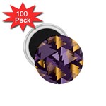 purple christmas trees 1.75  Magnet (100 pack) 