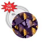 purple christmas trees 2.25  Button (100 pack)