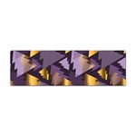 purple christmas trees Sticker (Bumper)