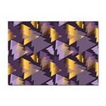 purple christmas trees Sticker A4 (10 pack)