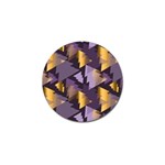 purple christmas trees Golf Ball Marker