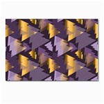 purple christmas trees Postcard 4 x 6  (Pkg of 10)