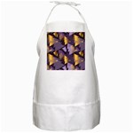 purple christmas trees BBQ Apron