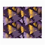 purple christmas trees Small Glasses Cloth