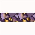 purple christmas trees Large Bar Mat