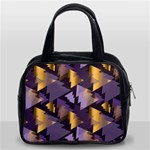 purple christmas trees Classic Handbag (Two Sides)