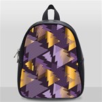 purple christmas trees School Bag (Small)