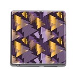 purple christmas trees Memory Card Reader (Square)