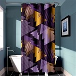 purple christmas trees Shower Curtain 36  x 72  (Stall)