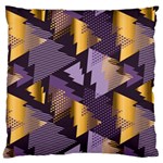 purple christmas trees Large Cushion Case (Two Sides)