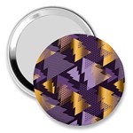 purple christmas trees 3  Handbag Mirror