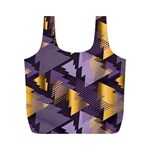 purple christmas trees Full Print Recycle Bag (M)