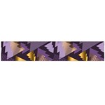 purple christmas trees Flano Scarf (Large)