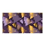 purple christmas trees Satin Wrap