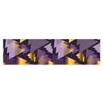 purple christmas trees Satin Scarf (Oblong)