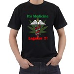 Marijuana medicine8 Men s T-Shirt (Black)