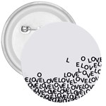 Love Love Love 3  Button